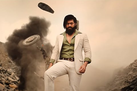 Yash in KGF 2 trailer