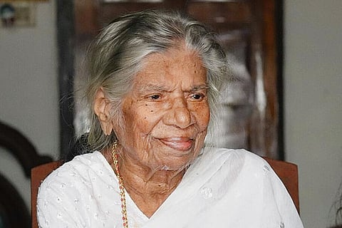 Kerala's Communist leader KR Gouri who passed away on May 11