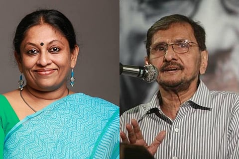 KR Meera and NS Madhavan