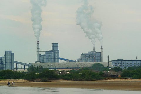 Pollution at Kakinada Beach