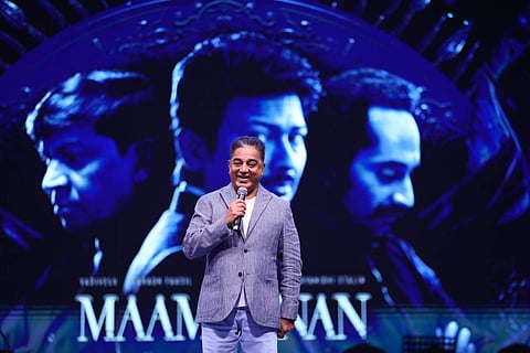 Kamal Haasan praises Mari Selvaraj at Maamannan event