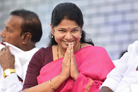 DMK leader Kanimozhi