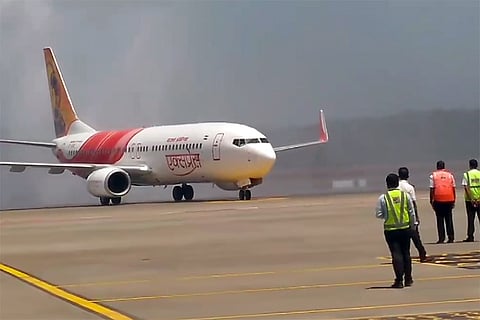 Watch: First trial passenger flight lands at new Kannur International Airport