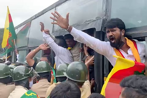 Karnataka bandh protests