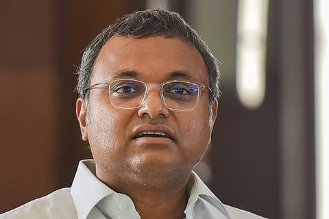 Karti Chidambarm file photo