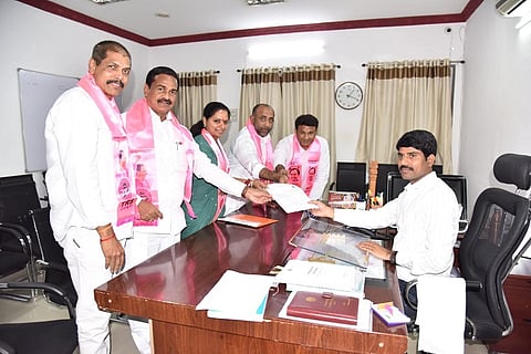 Telangana MLC bye-poll: Kalvakuntla Kavitha files nomination from Nizamabad