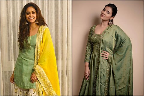 Keerthy Suresh and Aishwarya Rajesh