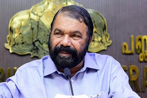 Image featuring Kerala Minister for General Education V Sivankutty wearing blue shirt