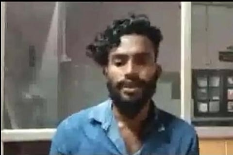 Kerala man Najumuddin assaulted by police men