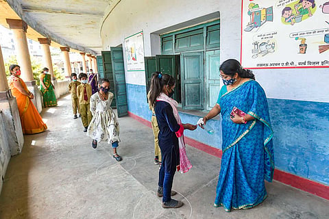 Kids in school