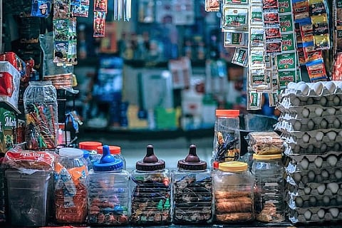 A representative picture of a kirana store