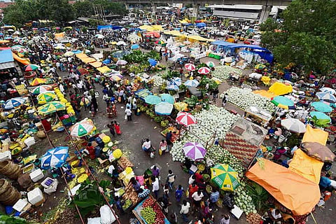 Koyambedu market, Chennai