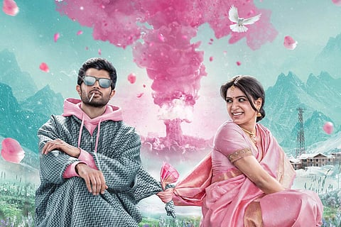 Vijay Deverakonda and Samantha in first look poster of Kushi