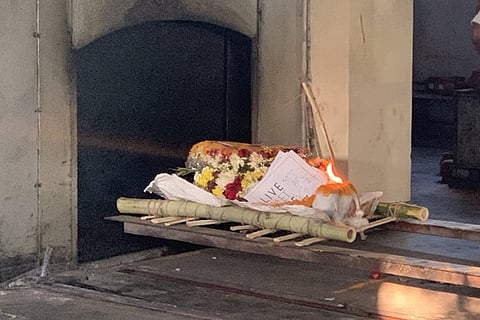 Lara's funeral