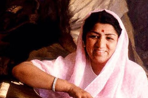An old photograph of singer Lata Mangeshkar: Film industry, politicians mourn Lata Mangeshkar’s demise