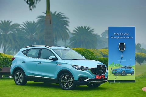 MG Motors launches electric internet SUV 'ZS EV' in India