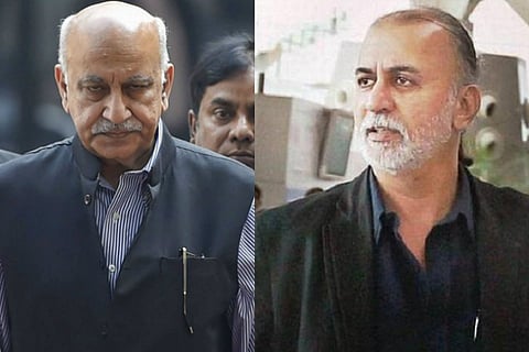 Editors Guild of India suspends MJ Akbar, Tarun Tejpal over 'Me Too' allegations