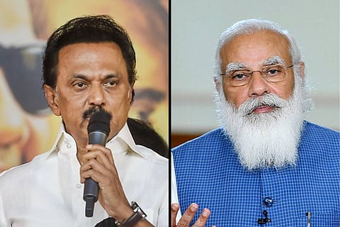 MK Stalin and PM Narendra Modi