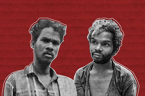 Kerala tribal men Viswanathan and Madhu