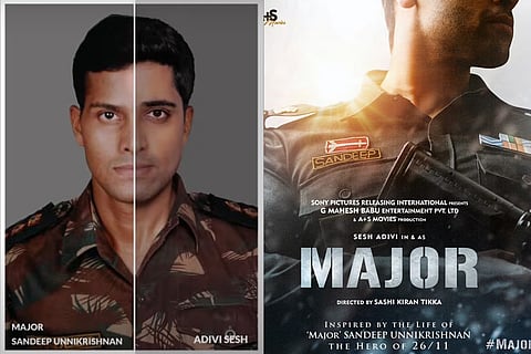 Major Movie look test and poster