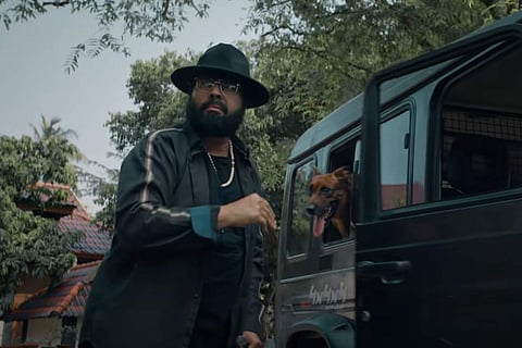 Mammootty in the teaser from Malayalam film The Priest