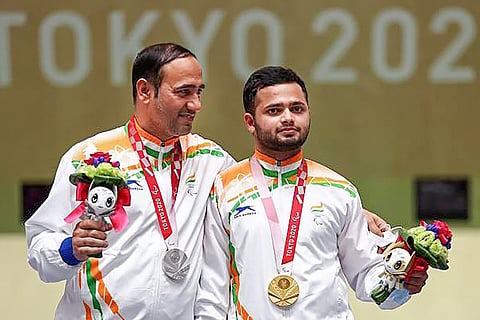 Shooters Singhraj Adana and Manish Narwal win silver and gold respectively
