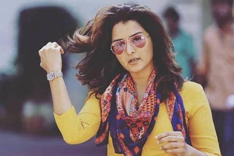 Manju Warrier's image from Chathur Mukham