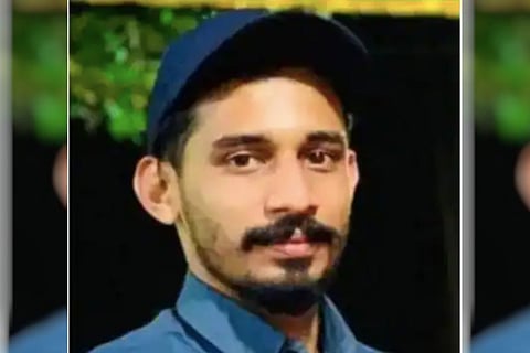 A picture of slain IUML worker Mansur
