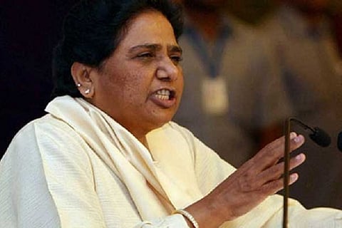 Mayawati casts vote in Lucknow, claims victory
