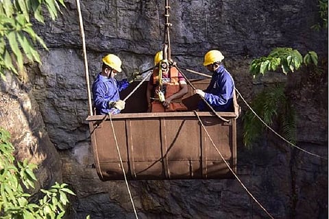 Efforts on to rescue trapped miners in Meghalaya, 15 Navy personnel from AP involved