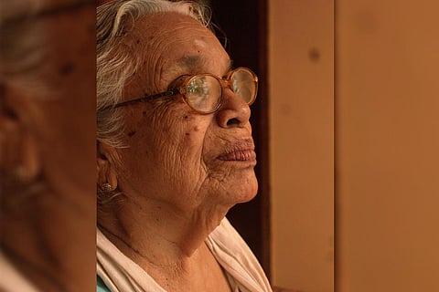 Still from documentary Memoirs of Devika