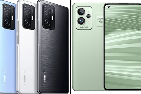 Mi 11T Pro and Realme GT2 Pro