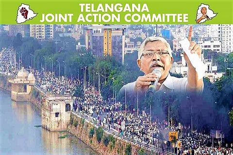 Security beefed up in Hyd as Kodandram's TJAC plans 'Million March' at Tank Bund
