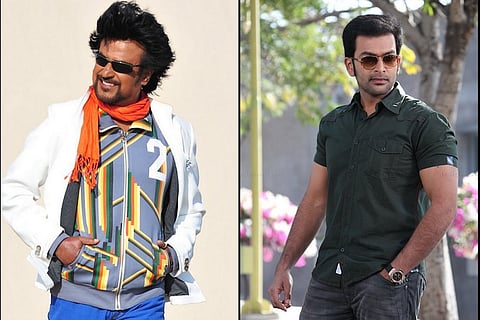 Prithviraj reveals that he got an offer to direct Rajinikanth