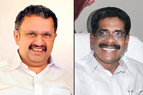 Kerala MP K Muraleedharan and PCC President Mullappally Ramachandran