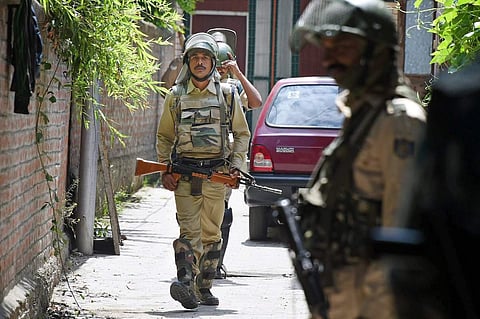 NIA personnel on the ground