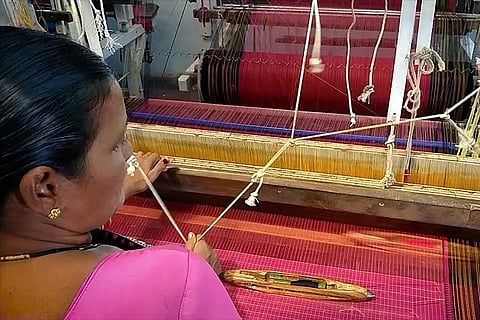 Watch: How weavers in Telangana's Narayanpet are hoping to turn a profit
