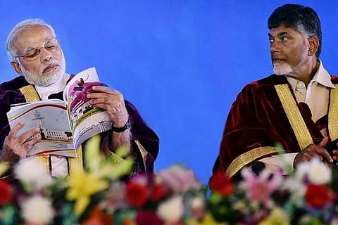 ‘Not allowed to protest in AP despite being national ruling party’: BJP livid at Naidu