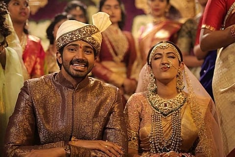 The newly wedded couple, Niharika and Chaitanya