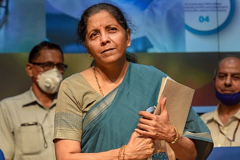 Finance Minister Nirmala Sitharaman
