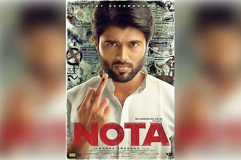 Watch: Teaser of 'NOTA' out, Vijay Deverakonda looks blazing as a young politician