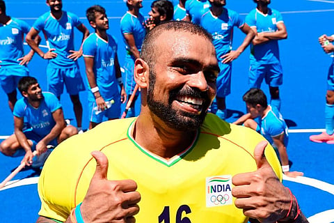 PR Sreejesh in Tokyo Olympics