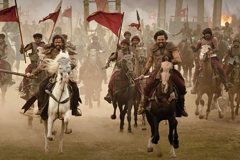 Screengrab from Ponniyin Selvan trailer