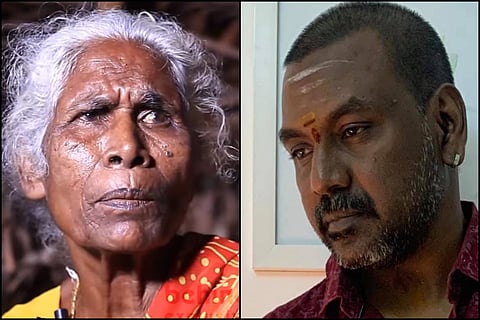 Parvathi and Raghava Lawrence