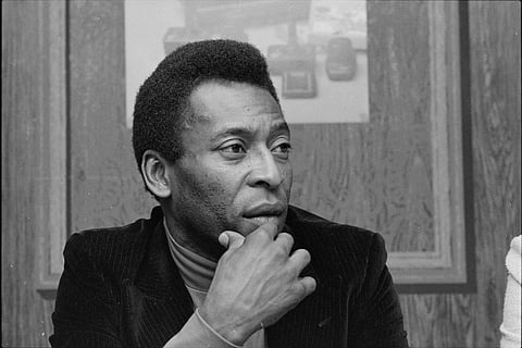 Legendary football player Pele