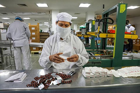 Representative image of a pharmaceutical company
