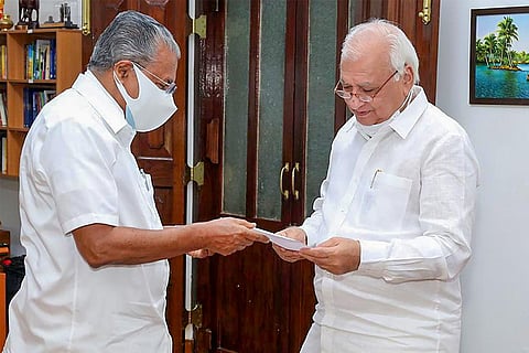 Kerala Chief Minister met with Kerala governor Arif Mohamed Khan
