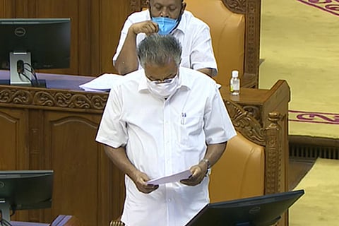 Kerala Chief Minister Pinarayi Vijayan
