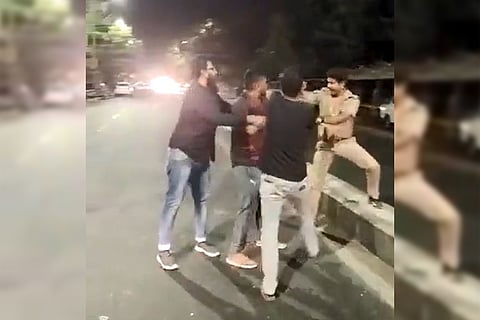 Chennai police arrest four for brutally attacking cop on duty