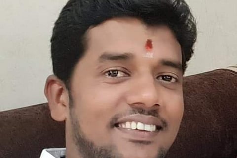 Pollachi AIADMK student wing town secretary Arulnantham
